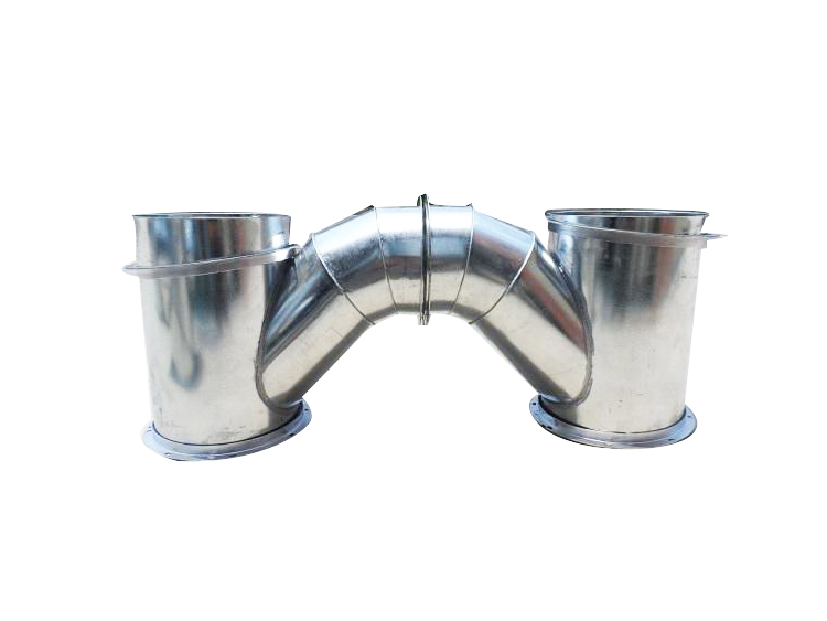 Stainless steel spiral duct fittings